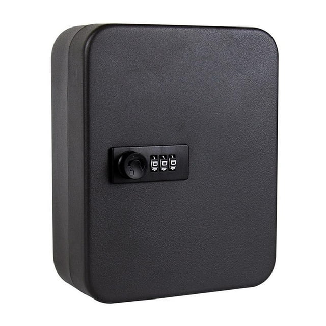 keepw Iron Password Key Box Put 20pcs Keys Storage Box for Real for Estate Keys Holder