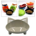 thumbnail image 1 of Cuenco , cuenco para y perros, de comida antideslizante de melamina para comida - Gris, 1 of 8