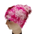 thumbnail image 2 of Gorro de lana de mono bordado costura otoño e invierno cálido gorro de lana de punto, 2 of 6