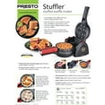 Presto Stuffler Electric Stuffed Waffle Maker, 03512