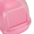 thumbnail image 4 of Pequeña Mascota Limpieza Baño Hámster Puerta Automática Abrir Cerrar Bañera Pequeña Mascota Limpieza Baño Casa Rosa ANGGREK Otros, 4 of 8