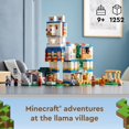 thumbnail image 3 of LEGO Minecraft The Llama Village 21188 Building Set; Fun Animal Toy; Opening House; Gaming Gift for Kids Aged 9+ (1,252 Pieces) LEGO -, 3 of 6