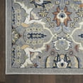 thumbnail image 4 of Nourison Home Allur All-over design Grey 4' x 6' Area Rug, Easy Cleaning, Non Shedding, Bed Room, Living Room, Dining Room, Kitchen (4x6), 4 of 8