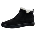 thumbnail image 2 of Zapatos Nieve Caña Alta Botas Casuales para Hombres Sin Cordones Impermeables La Oficina en Casa, 2 of 9
