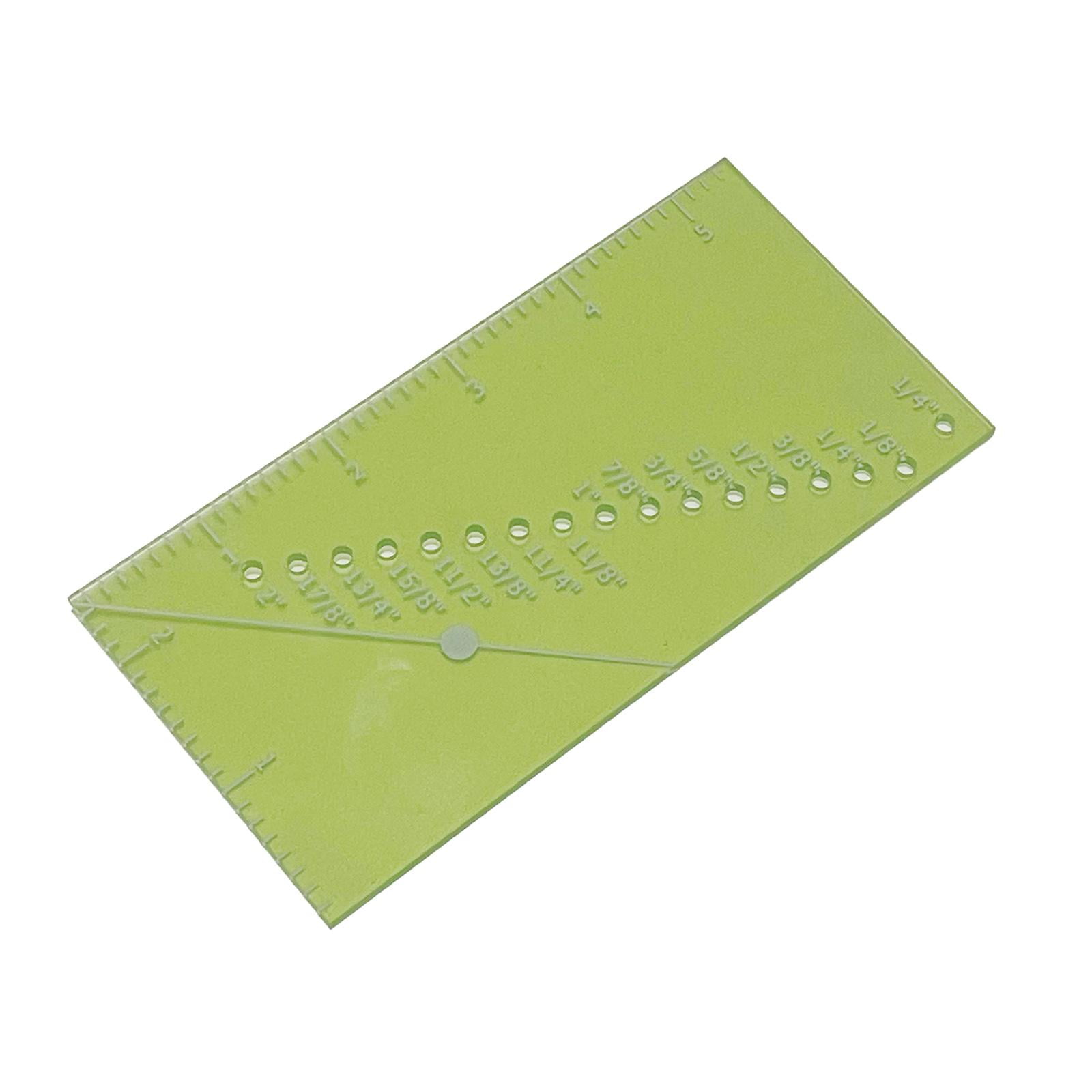 Sewing Ruler Patchwork Ruler Seam Guide for Sewing Machine with Scale