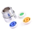thumbnail image 1 of Yuarrent Reductor de flujo de ducha Regulador de flujo de ducha Válvulas de control de flujo de ducha de latón cromado Juegos de accesorios de baño Yuarrent HA035335-00, 1 of 6
