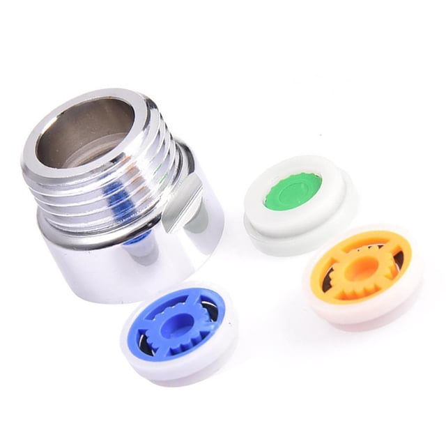 Yuarrent Reductor de flujo de ducha Regulador de flujo de ducha Válvulas de control de flujo de ducha de latón cromado Juegos de accesorios de baño Yuarrent HA035335-00