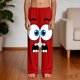 thumbnail image 5 of Pantalones largos para niños y niñas, de moda, estampados, casuales, de playa, con bolsillos., 5 of 9