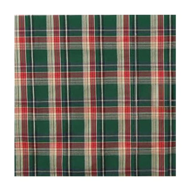 Nappe de Noël Rétro à Carreaux Nappe Ronde en Tissu Couverture de Table de Pique-Nique Extérieure Tapis de Table de Mariage de Noël