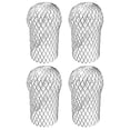 thumbnail image 1 of OULII Silver Aluminum Gutter Guard Screen AntiBlocking Filter for Home Use Easy Installation 4pcs, 1 of 8
