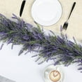 thumbnail image 5 of Lifelike Artificial Lavender Garland for Staircase Wedding Decor Indoor Outdoor Hanging Flower Swag Home Door Wall Mantle Decorations, 5 of 9