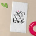 thumbnail image 3 of CafePress - Cute Bride Birds Wedding - Large Beach Towel, Soft 30"x60" Towel with Unique Design, 3 of 3