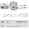 thumbnail image 3 of QinaQin 3L Goat Electric Milking Machine,Portable Automatic Breast Pump with 2 Teat Cups and Stainless Steel Bucket,Adjustable Suction Pulsation Vacuum Electric Milker,As shown, 3 of 7