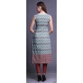 thumbnail image 4 of Bimba Printed Women Straight Kurti Sleeveless Summer Wear Kurta Tunic Small, 4 of 5