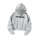 thumbnail image 5 of La caída simple casual del suéter del cordón de las sudaderas con capucha de las mujeres viste la manga larga de los suéteres SG, 5 of 8