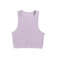 thumbnail image 4 of JIAYUE Women's Yoga Vest Sleeveless Sports Loose Solid Color Crew Neck Breathable Sexy Running Fitness Crop Quick Drying Female Tank Top, 4 of 5