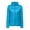 Sky Blue, variant on KBODIU Women Winter Thicken Puffer Coat Solid Slim Loose Long Sleeve Bomber Short Waterproof Warm Snow Down Jackets Zip Puffer Jacket Pockets Baggy Short Down Coats Jackets