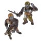 thumbnail image 5 of Chimpanzee Animal Model Plastic Figurine for Decor 2Pcs Brown Set, 5 of 5