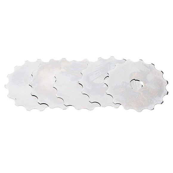 5 Pieces 45mm Crochet Edge Skip Brands Rotary Perfect for Crochet Edge Projects, Fleece, and 15