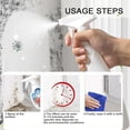 thumbnail image 7 of Fast Acting Wall Cleaner Spray, Highly Effective Removal Spray, Wall Remover Spray, Highly Effective Wall Cleaner, for Wall Stains, Wood, Bathrooms, Kitchens, Tile, 7 of 7