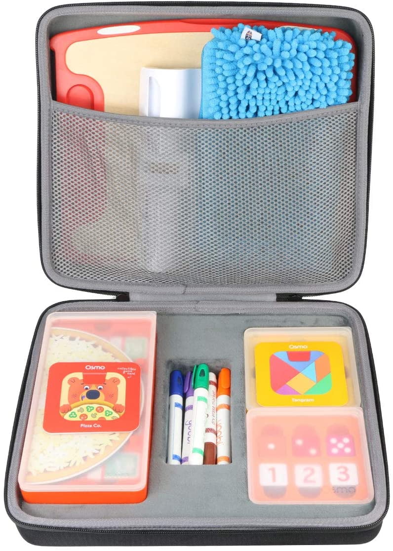 Carry Case Bag Storage for Osmo Genius Kit Numbers/Pizza Co./Coding Awbie Game 