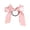 Pink, variant on Ljudmp Bowknot Hair Tie Scrunchies for Women Long Ribbon Tail Elastic Bands Bow Ponytail Hair Ties Accessories Navy
