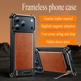 thumbnail image 2 of For iPhone 17 Pro Max Case with Kickstand,Compatible with MagSafe,Shockproof,Borderless Magnetic Slim Phone Cover Protective, 2 of 7