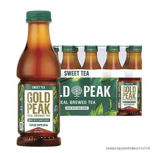 Gold Peak Sweet Iced Tea Bottled Beverages Natural Pure Cane Sugar Bulk