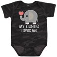 thumbnail image 3 of Inktastic My Auntie Loves Me Niece Boys or Girls Baby Bodysuit, 3 of 5