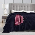 thumbnail image 4 of Roanoke College Logo Fleece Blanket, Very Soft Microfiber Flannel Blanket for Couch Warm and Cozy for All Seasons, 4 of 6
