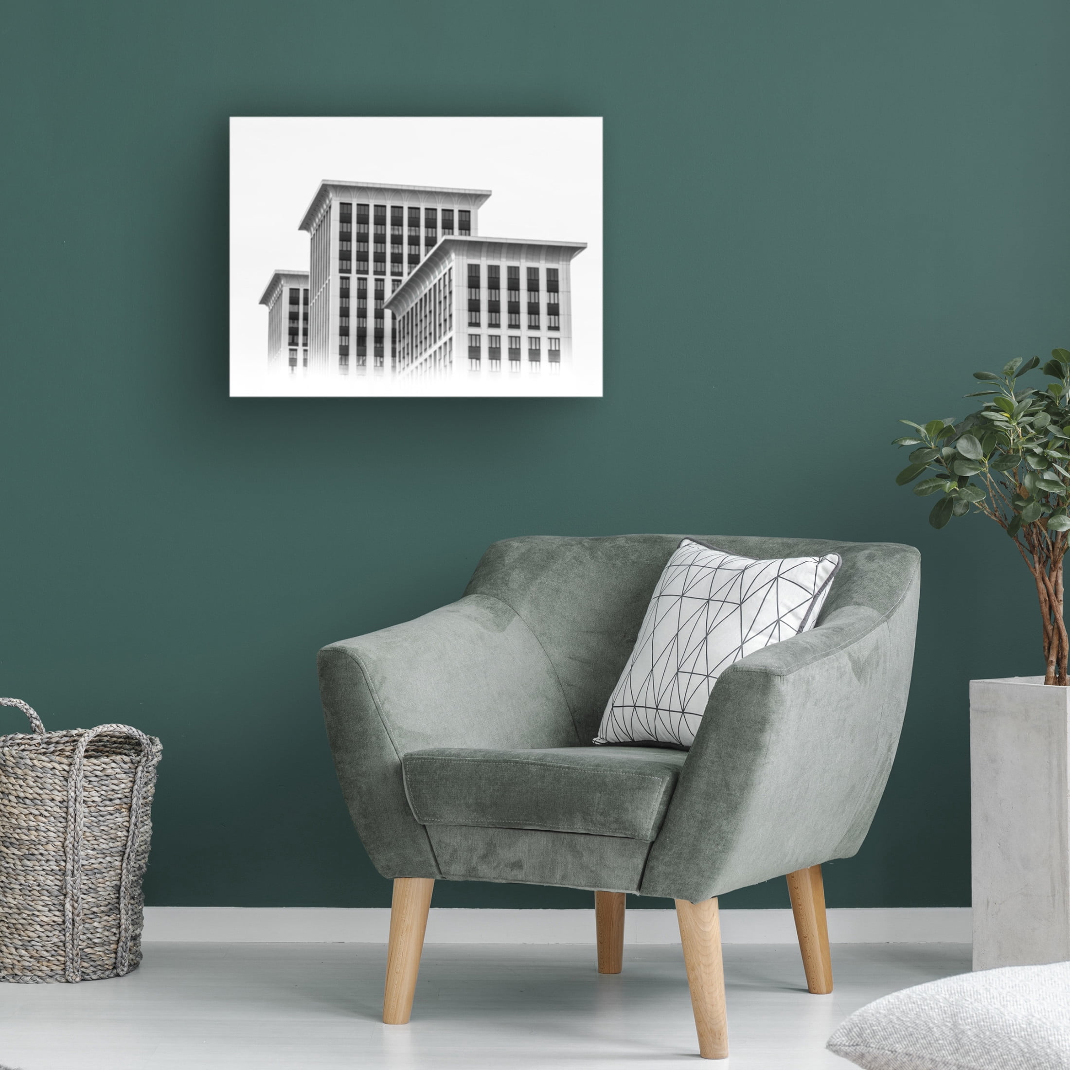 Trademark Fine Art Andrey Kotov Prime Time Residential Complex Canvas Wall Art