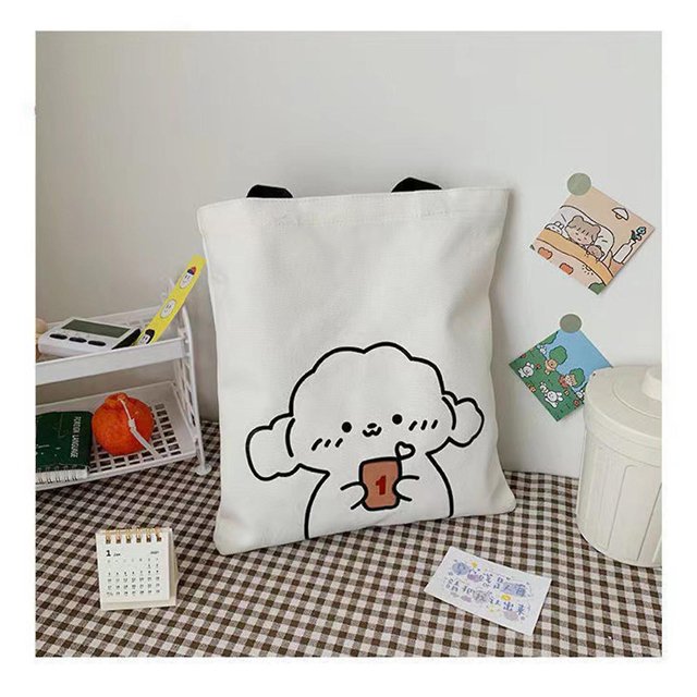 Bolso de hombro de lona para mujer, bolso de mano, bolsas de comestibles reutilizables para vacacionesA