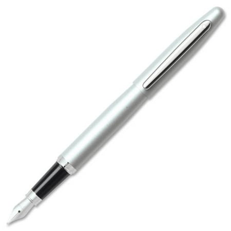 Cross E0940053 Sheaffer VFM Strobe Silver Fountain Pen with Medium (Best Sheaffer Fountain Pen)