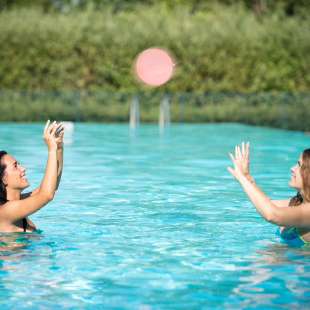 Bola absorbente, bomba de agua de verano reutilizable, juegos de agua para fiestas en la piscina (naranja) Likrtyny Para Estrenar