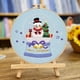 thumbnail image 5 of Decoraciones de Navidad para el Hogar Dibujos Animados de Navidad Bordado Inglés Diy Material Embalaje Redondo Bordado Lus Decoración de la Sala de Estar Colgante Decoraciones Del Hogar para la Sala D, 5 of 6