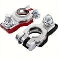 thumbnail image 1 of SUTENGDA 1 Pair Car Battery Terminal Connectors - Positive & Negative Top Posts with Durable Plastic Base, 1 of 4