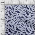 thumbnail image 2 of oneOone Velvet Navy Blue Fabric Asian Block Fabric For Sewing Printed Craft Fabric By The Yard 58 Inch Wide, 2 of 4
