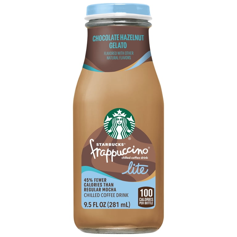 Starbucks Frappuccino Coffee Drink Lite Chocolate Hazelnut Gelato