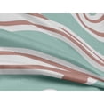 thumbnail image 4 of oneOone Rayon Aquamarine Fabric Stripes Sewing Craft Projects Fabric Prints By Yard 56 Inch Wide-F2S, 4 of 6