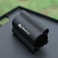thumbnail image 2 of Adjustable Aluminum Alloy & Copper Canopy/Tent Pole Stabilizer Base - Outdoor Camping Accessory for 25-33mm Rods, Anti-Shake Fixed Tube Holder with Secure Nut Fastening, Black, 100x67x50mm, 158g, 2 of 6