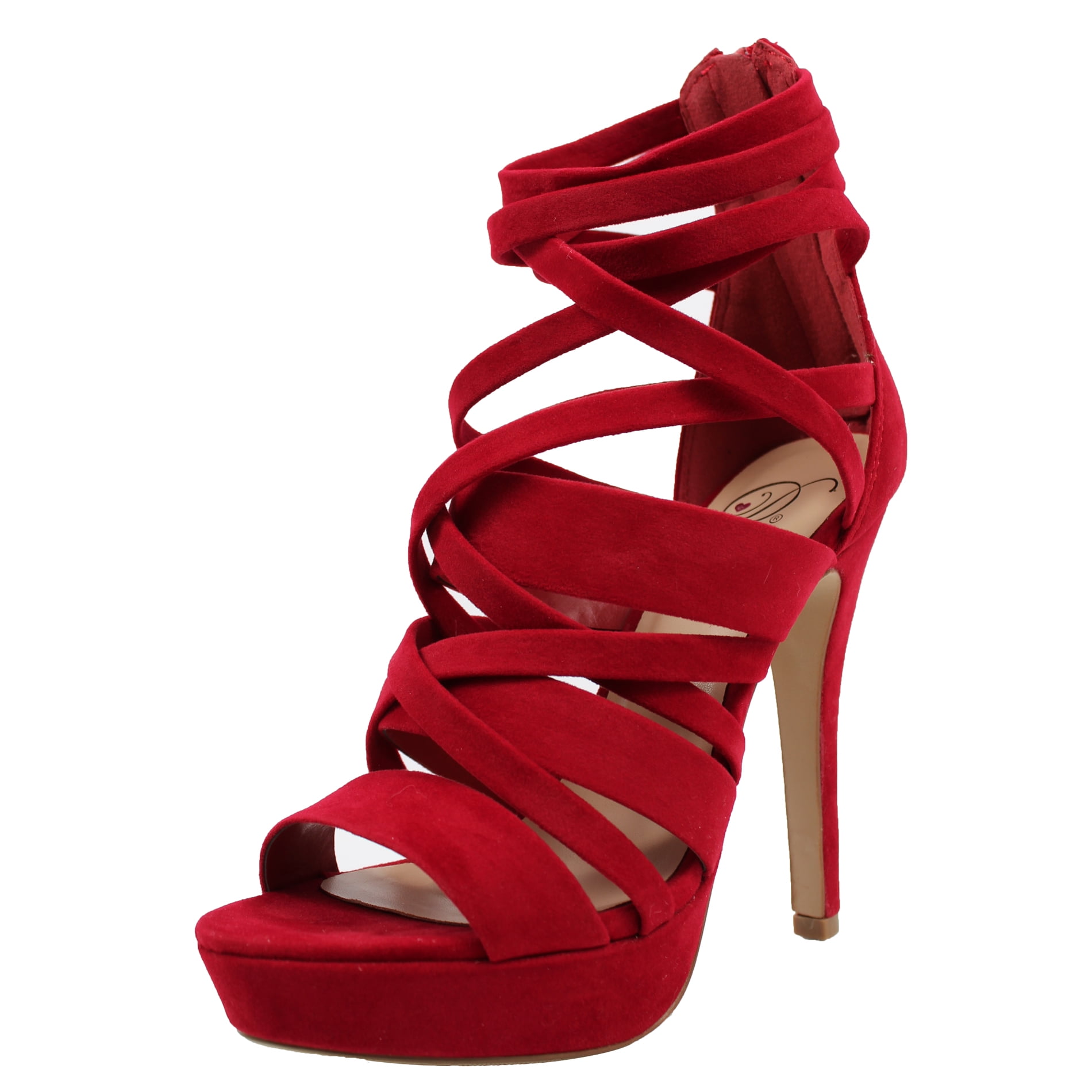 delicious strappy heels