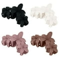thumbnail image 2 of 4PCS Flower Hair Claw Clips for Women Flower Hair Clips Non-slip Cute Claw Clips Hawaiian Flower Hair Clip for Thick Thin Hair Strong Hold Hair Claws Hair Accessories for Women Girls, 2 of 6