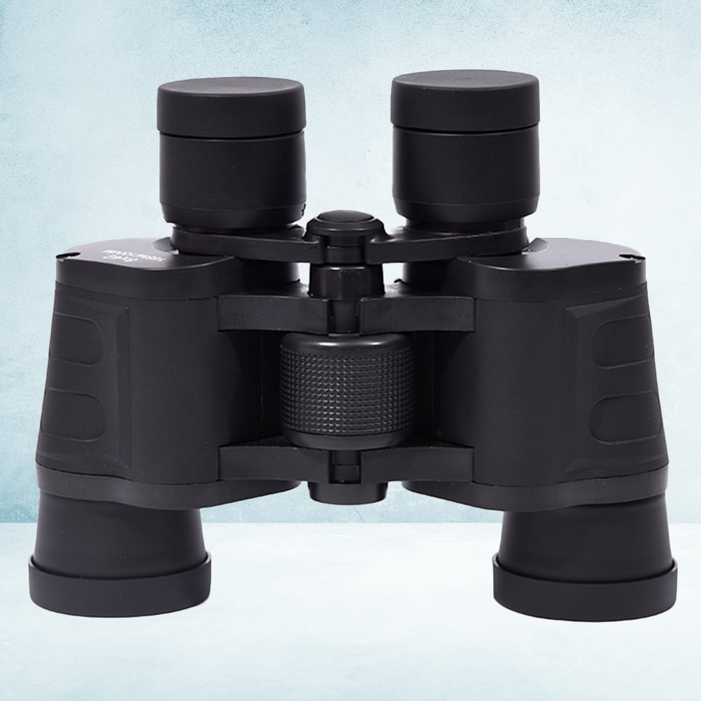 Gongxipen 8x40 Common Telescope High Magnification Binoculars Outdoor Portable Durable Telescope for Professional and Personal Use (Black)
