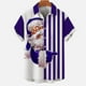 thumbnail image 1 of Camisa hawaiana de manga corta para hombre y mujer, ropa de Navidad, Tops con gráfico 3d de Papá Noel, Hip Hop, gran tamaño, verano, novedad, 1 of 1