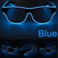 thumbnail image 2 of Gafas Led, Gafas Con Luz Inalámbrica, Gafas De Sol Luminosas Con Ajuste De 4 Velocidades Para Cosplay, Halloween, Bar Club Party, 2 of 5