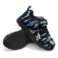 thumbnail image 4 of CHAQLIN Shark Shoes for Boys Girls Slip on Sneakers Anti Slip Kids Running Tennis Shoes Athletic Sports Lightweight Fitness Sneakers Shark Outfit for Boys, 4 of 7