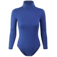 thumbnail image 1 of KOGMO Womens Turtleneck Bodysuit with Snap Button Closure, 1 of 6