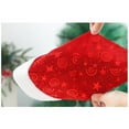 thumbnail image 4 of sweethay Sombrero de Navidad Festival de Papá Noel Fiesta Año Nuevo Escuela Comedor Bar Decoración de jardín Gorro de felpa Cumpleaños para adultos Cocina y Comedor Plata sweethay HA065386-03, 4 of 8