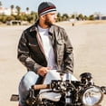 thumbnail image 5 of WuPing 4 Pack Doo Rag Skull Cap, Skull Caps for Men, Breathable Quick-Dry Sport Skull Caps Sport Hat Motorcycle Cycling Sports Cap (Stars and Stripes pattern), 5 of 8