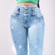 thumbnail image 5 of Pantalón Mujer Colombiano Mezclilla Jeans Dama N4789C Súper Skinny, 5 of 5
